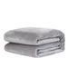 Rosdorf Park Geremia Fleece Blanket Polyester in Gray/White | 90 W in | Wayfair 52DFB6E94E8B463583297BBCDCB61897