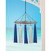 Rosecliff Heights Anders Sea Glass Wind Chime Glass | 9.25 H x 8.25 W x 1.5 D in | Wayfair F0E91BB916104B5698B09EDCA7A8429A