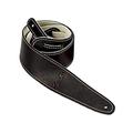 Fender® »BALL GLOVE LEATHER GUITAR STRAP« Gurt für Gitarre | Baseball-Handschuh Leder | Breite: 6.4cm | Finish: Schwarz