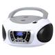 Trevi - Tragbares Stereo-CD-Boombox DAB/DAB+ Radio mit RDS und USB-Eingang mit direkter Wiedergabe von MP3-Dateien