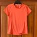 Adidas Tops | Adidas Climalite Short Sleeve Shirt | Color: Orange/Pink | Size: S