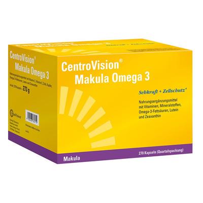 Centrovision Makula Omega-3 Kapseln 270 St Image