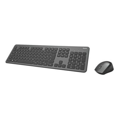 Hama Kabelloses Desktop-Set »KMW-700« anthrazit/schwarz grau