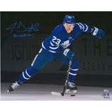 Travis Dermott Toronto Maple Leafs Autographed 16" x 20" Blue Jersey Skating Photograph with "Go Go!" Inscription - Limited Edition of 23