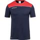 uhlsport Kempa Kempa Herren T-Shirt Offense 23, Marine/rot/weiß, XXL, 100221410 Kempa Kempa Herren T-Shirt Offense 23, Marine/rot/weiß, XXL, 100221410