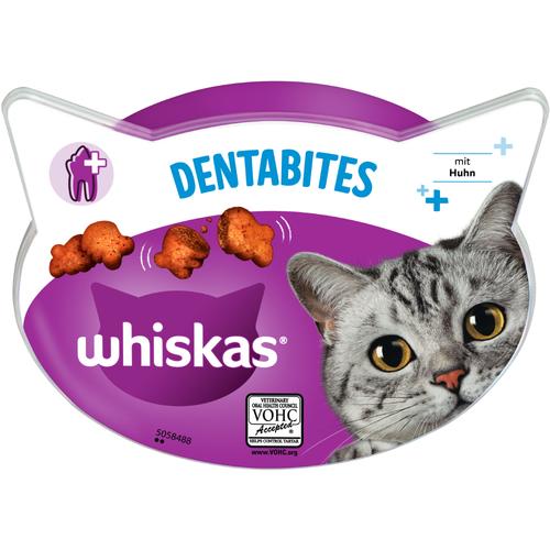 8x40g Dentabites mit Huhn Whiskas Katzensnack