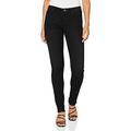 Armani Exchange Women's J01 Super Skinny Jeans, Black (Black Denim 0204), 27W