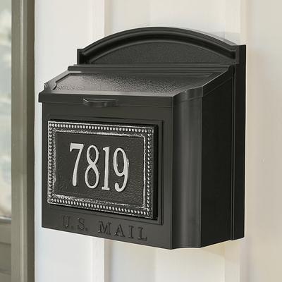 Bunker Hill Hanging Mailbox - Black/Silver - Grand...