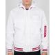 Alpha Industries MA-1 TT Hood Defense Veste, blanc, taille L