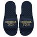 Youth ISlide Navy Georgia Tech Yellow Jackets Wordmark Slide Sandals