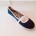 American Eagle Outfitters Shoes | American Eagle Navy And White Canvas Shoes | Color: Blue/White | Size: 8