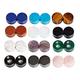 TBOSEN 24 pcs Mixed Stone Ear Plugs Tunnels Double Flare Saddle Stretching Gauges Expander Body Piercing Set Gauge 6mm - 16mm