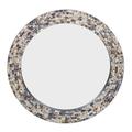 Harrow Decor Mosaic Mirror WM 025, Round Shape 24'' Dia