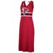 Women's G-III 4Her by Carl Banks Red Atlanta Falcons Kick-Off Maxi Dress