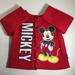 Disney Shirts & Tops | 3/$20 Mickey Snapdown Sweatshirt | Color: Black/Red | Size: 0-3mb