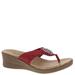 Minnetonka Dana - Womens 9 Red Sandal Medium