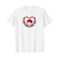 Hello Kitty Valentine's Day Flower Heart With Love T-Shirt