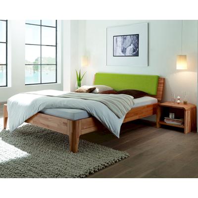 Hasena Fine-Line Massivholzbett Syma Xylo/Varus 200x220 cm / Buche weiss deckend, lackiert Image