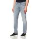 Mavi Herren YVES Skinny Jeans, Blau (Mid Brushed Ultra Move 28700), 34W / 34L