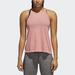 Adidas Tops | Adidas Performance Open Back Tank | Color: Pink | Size: Xl