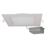 Satco 11615 - 24WLED/DW/EL/8/930/SQ/RD S11615 LED Recessed Can Retrofit Kit with 8 Inch and Larger Recessed Housing