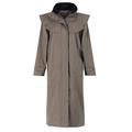 Walker and Hawkes - Ladies Malvern Waterproof Long Bush Coat - Chincilla - 14