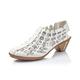 Rieker Women's Damen Halbschuhe 46778 Low Shoes (White Multi, UK Footwear Size System, Adult, Women, Numeric, Medium, 6.5)