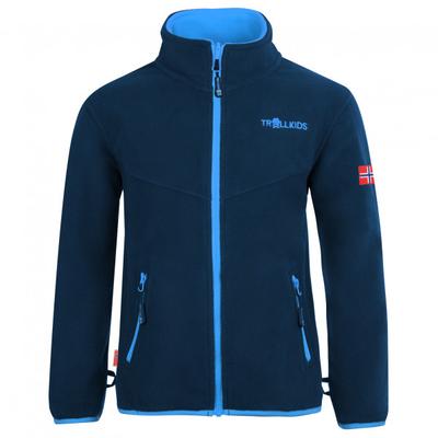 Trollkids - Kids Oppdal Jacket XT - Fleecejacke Gr 176 blau