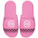 "Women's ISlide Pink Detroit Pistons Primary Logo Slide Sandals"