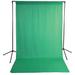 Savage Economy Background Support Stand with 5 x 9' Chroma Green Backdrop 59-9946