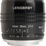 Lensbaby Velvet 56mm f/1.6 Lens for Canon EF (Black) LBV56BC