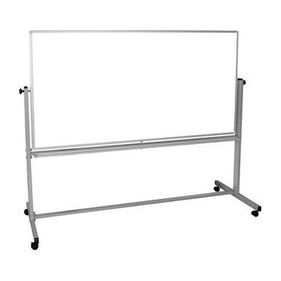 Luxor MB7248WW Mobile Magnetic Reversible Whiteboard (72 x 48