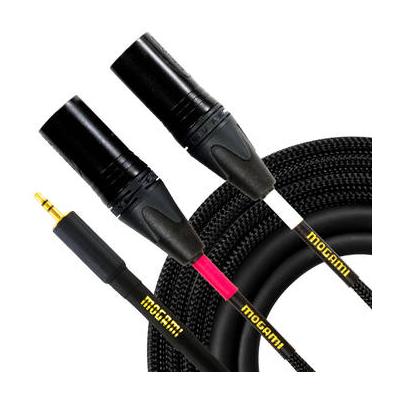 Mogami Gold 3.5mm TRS Male to Dual XLR Male Y-Cabl...