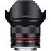 Rokinon 12mm f/2.0 NCS CS Lens for Canon EF-M Mount (Black) RK12M-M