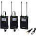 Comica Audio CVM-WM100 PLUS 2-Person Camera-Mount Wireless Omni Lavalier Microphone Syst CVM-WM100-PLUS