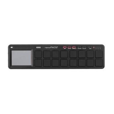 Korg nanoPAD2 Slimline USB MIDI Controller (Black) NANOPAD2BK