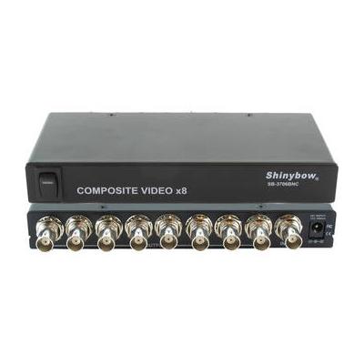 Shinybow SB-3706BNC 1 x 8 Composite Video Distribution Amplifier SB-3706BNC