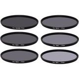 Ice 77mm ND Solid ND Filter Kit (2, 3, 4, 5, 6, 10-Stop) ICE-ND6S-77