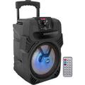 Pyle Pro PPHP844B 8" 2-Way 400W Bluetooth PA Speaker with Light Show PPHP844B