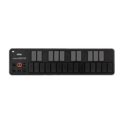 Korg nanoKEY2 Slim-Line USB MIDI Controller (Black) NANOKEY2BK