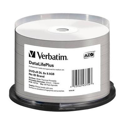 Verbatim DVD+R DL 8.5 GB Thermal Printable Recorda...