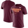 Men's Nike Maroon Virginia Tech Hokies Baseball Legend Slim Fit Performance T-Shirt