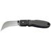 Klein Tools 44005 2-5/8 in. Hawkbill Blade Lockback Knife with Nylon Handle