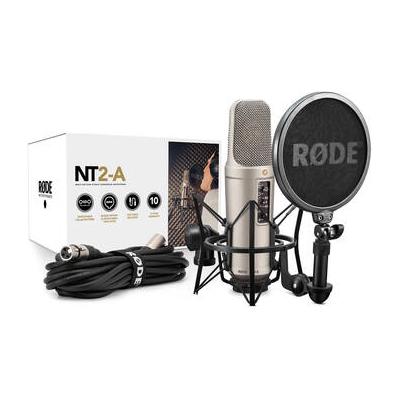 RODE NT2-A Large-Diaphragm Multipattern Condenser Microphone NT2A PCK