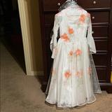 Disney Dresses | Beautiful Disney Gown! | Color: Orange/White | Size: 9/10 Little Girls