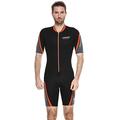 Cressi Playa Man Shorty Wetsuit 2.5mm - Kurzer Neoprenanzug für Herren aus hochelastischem Neopren 2.5mm, Verschiedene Farben