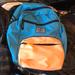 Adidas Bags | Adidas Book Bag. Little Dirty From The Closet. | Color: Blue/Orange | Size: Os