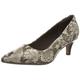 Clarks Damen Linvale Jerica Pumps, Grau Taupe Snake Taupe Snake, 38 EU