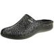 Rohde 6550 Bari Schuhe Damen Hausschuhe Pantoffeln Softfilz Weite G, Größe:36 EU, Farbe:Grau