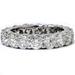 Pompeii3 5ct Prong Diamond Eternity Ring 14K White Gold